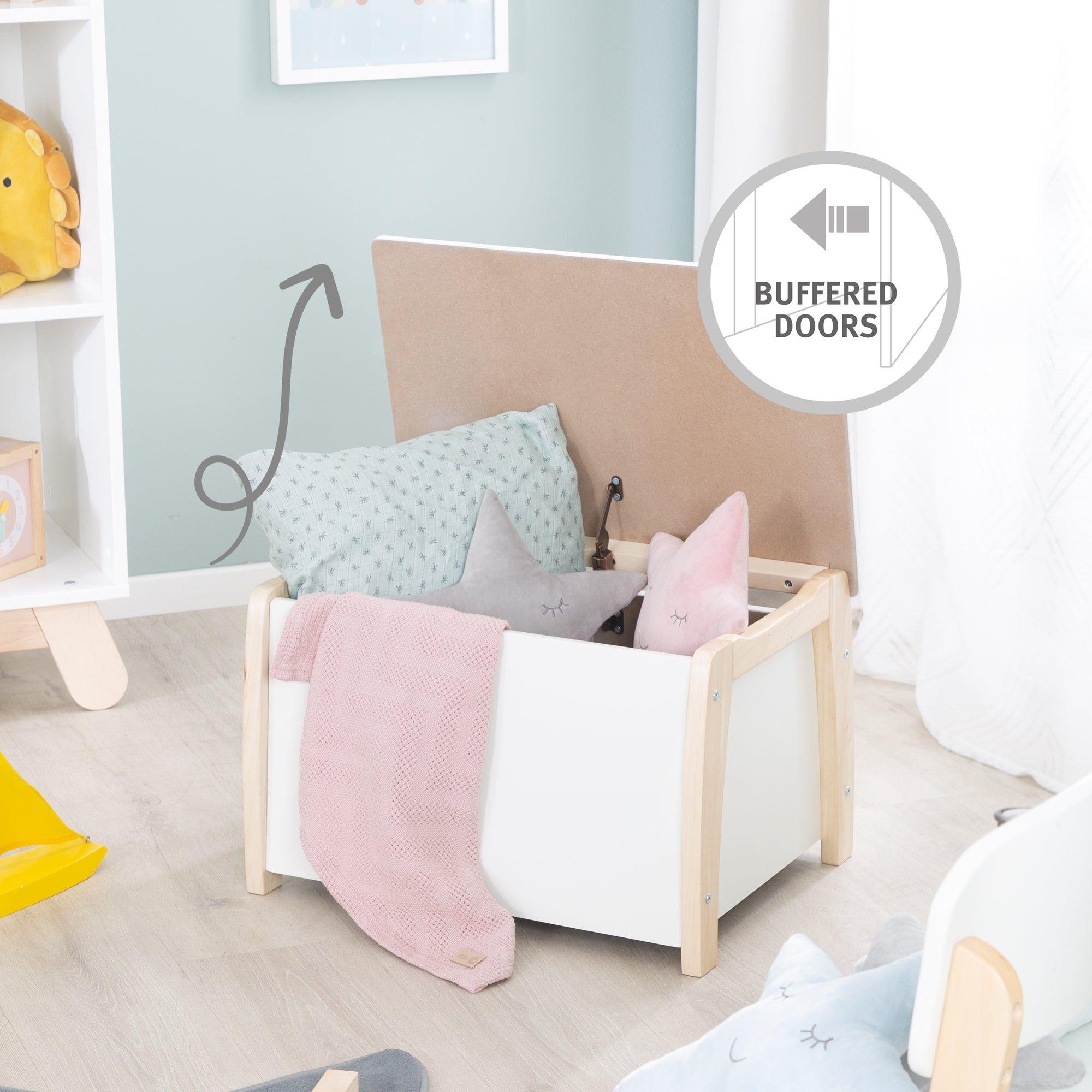 Banc Coffre  Jouets Pour Enfant En Bois - Roba - Fermeture ... - 7