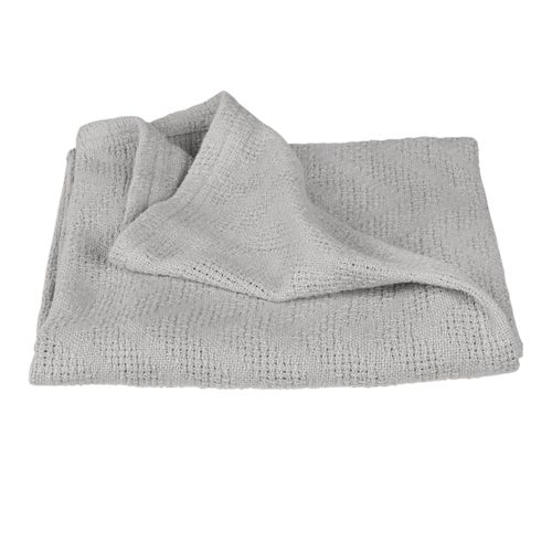Couverture Bébé Roba Lil Planet 80x80 Cm Gots - Gris Argenté