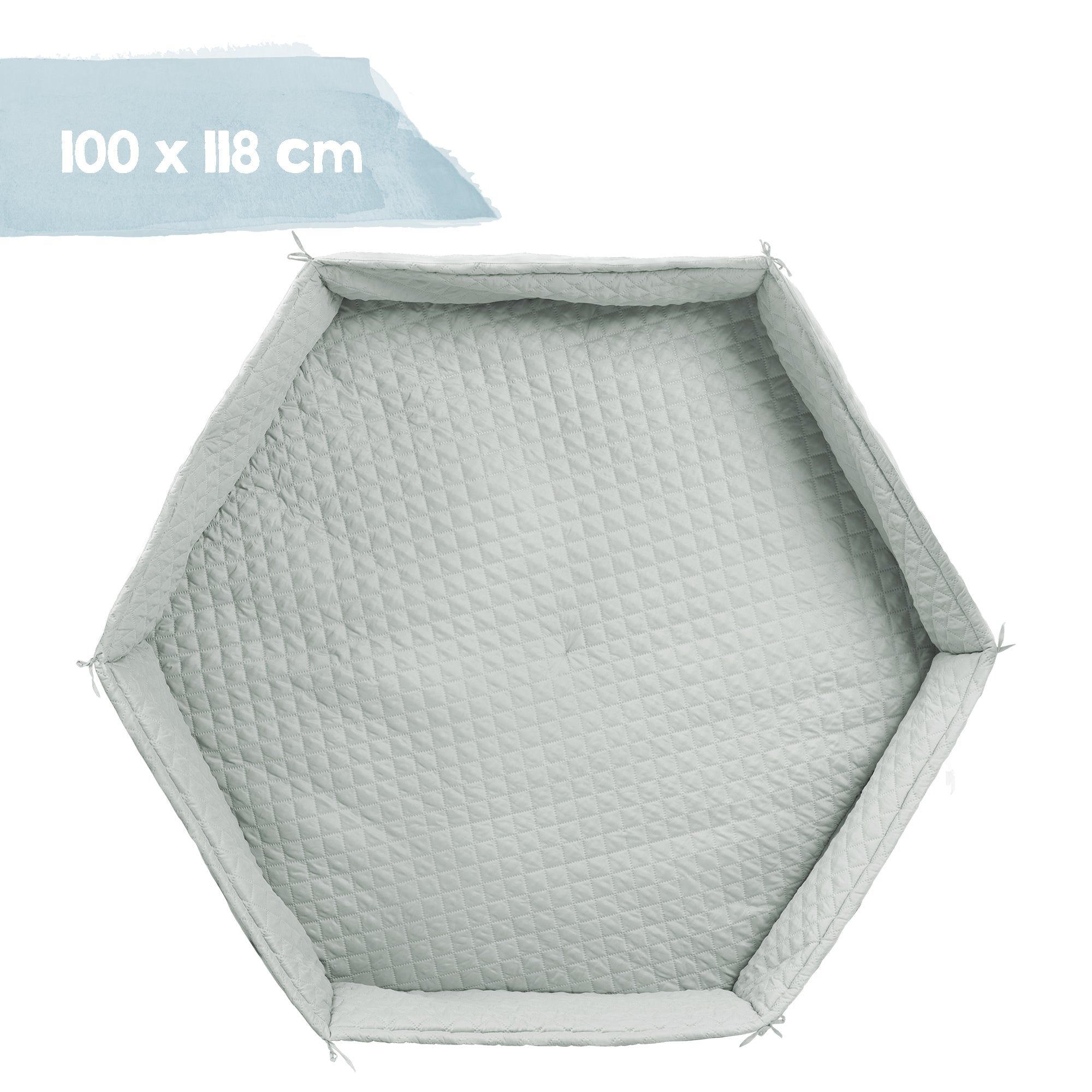Tapis De Parc Bb Hexagonal Roba Style Frosty Green - 4