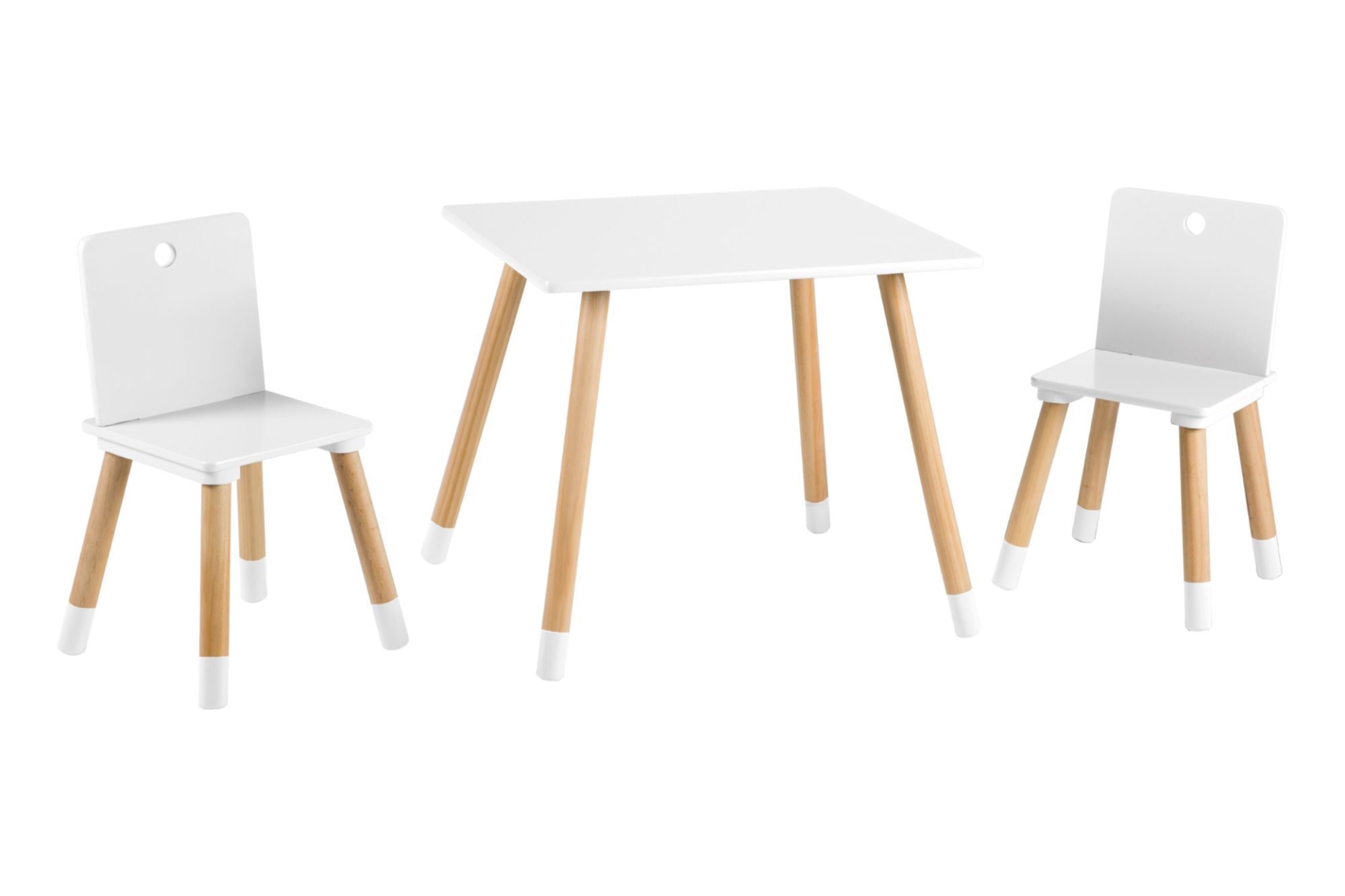 Roba Ensemble Table + 2 Chaises Pour Enfants En Bois Laqu� B...