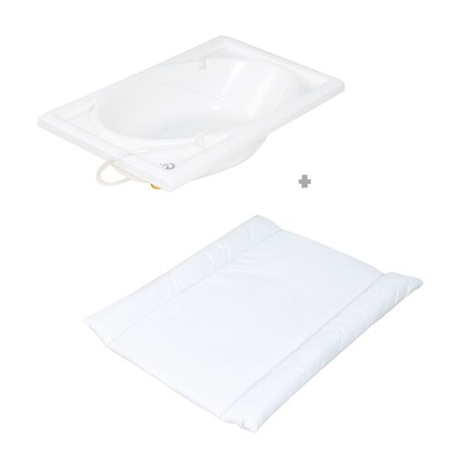 Roba Table � Langer Avec Baignoire Baby Pool En Bois Naturel... - 5