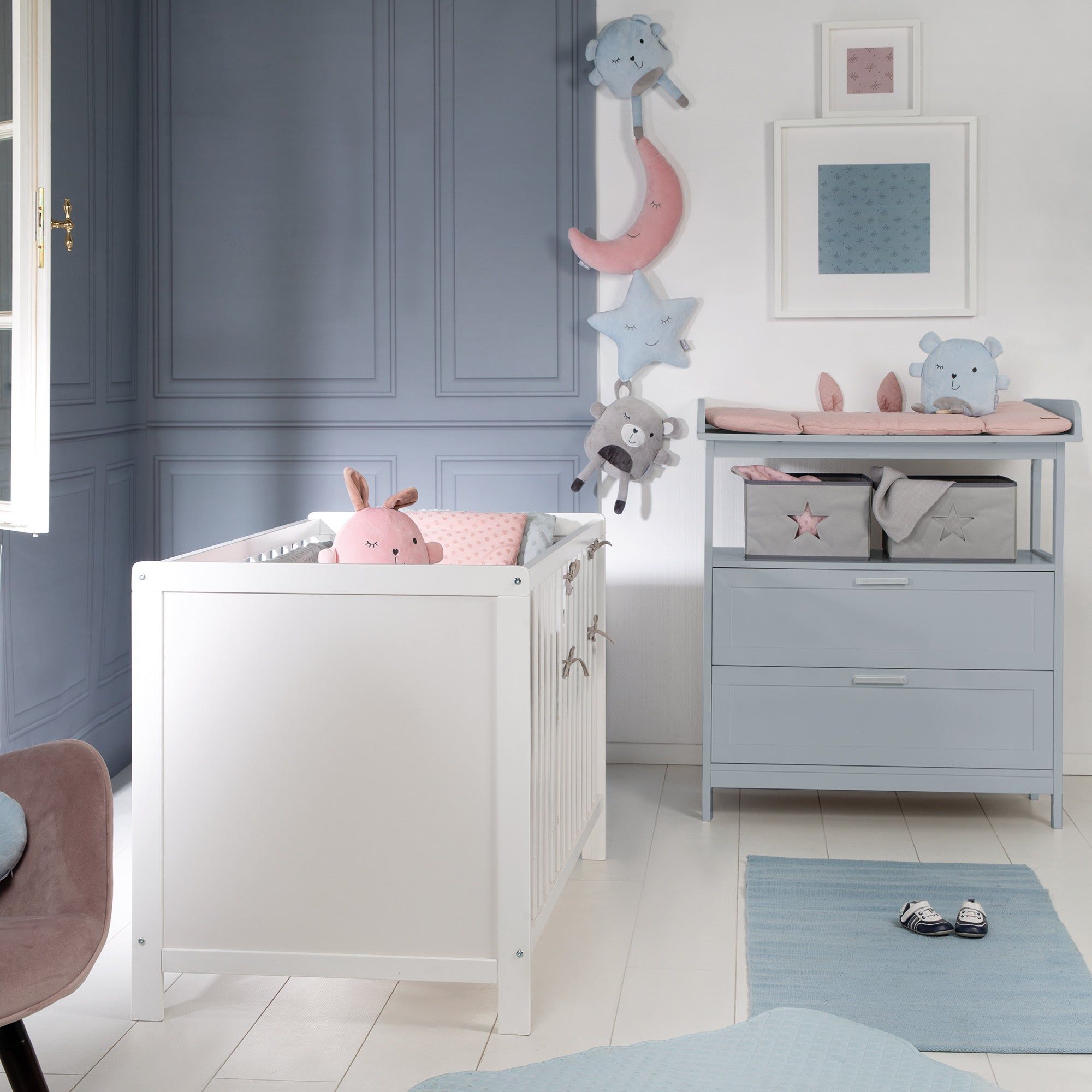 Roba Commode  Langer 'Hamburg'  2 Tiroirs + 2 Botes De Ra... - 5