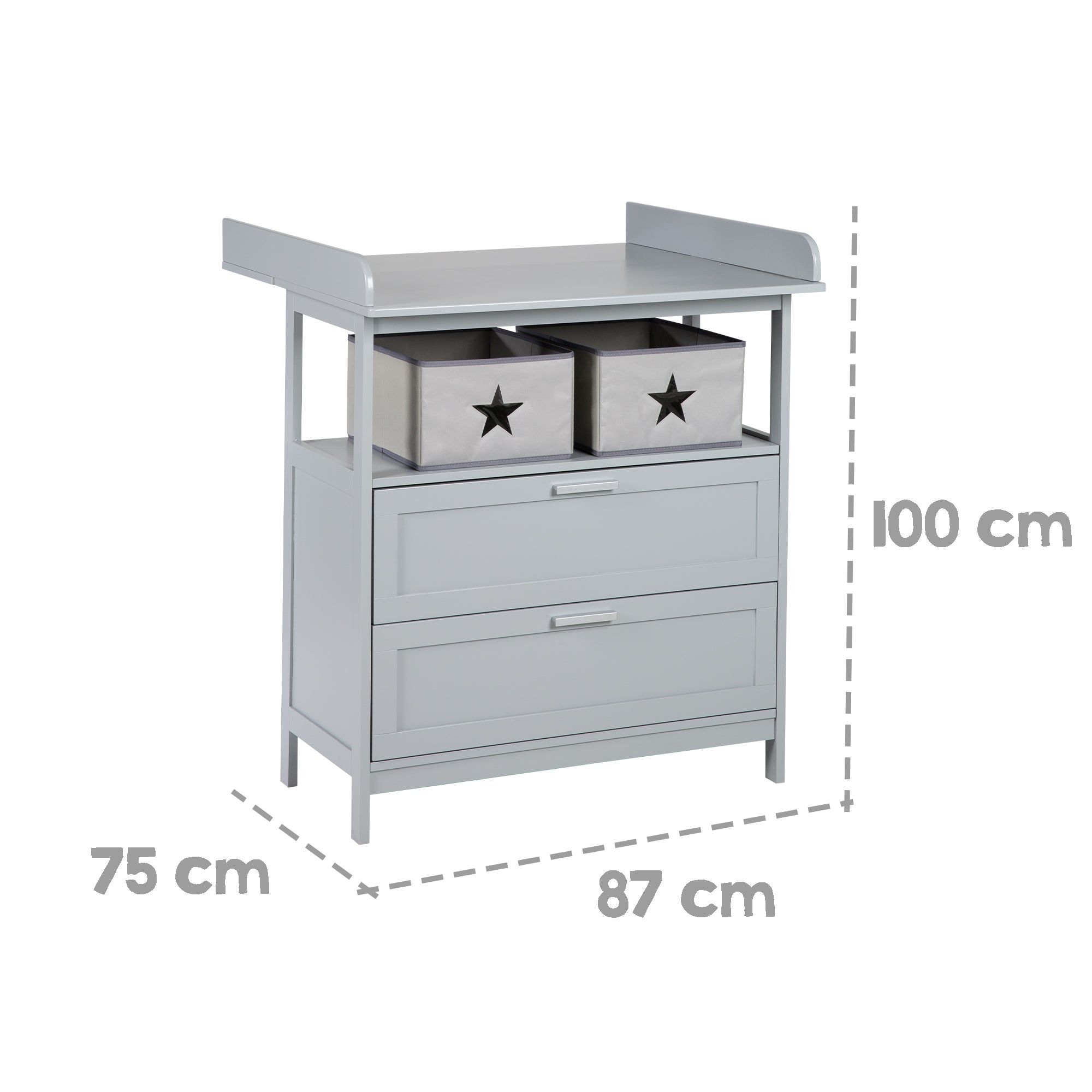 Roba Commode  Langer 'Hamburg'  2 Tiroirs + 2 Botes De Ra... - 7