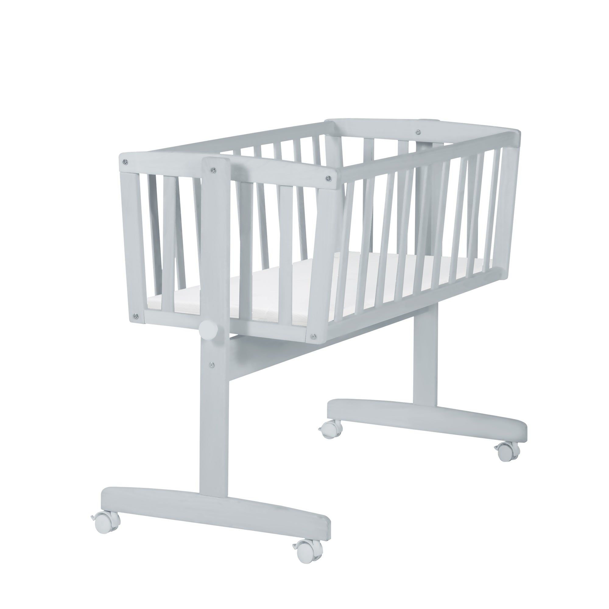 Roba Berceau Bb 40 X 90 Cm Avec Matelas - Roulettes  Frei...