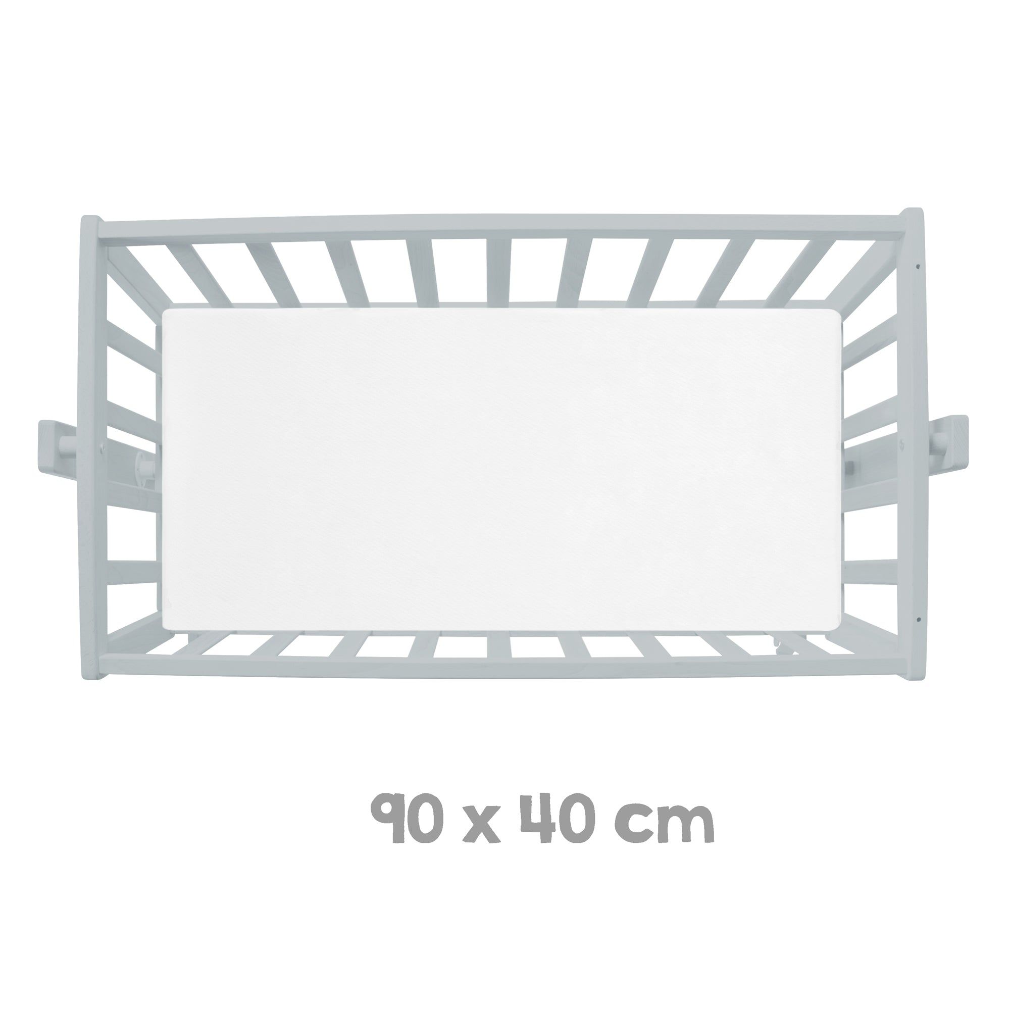 Roba Berceau Bb 40 X 90 Cm Avec Matelas - Roulettes  Frei... - 4