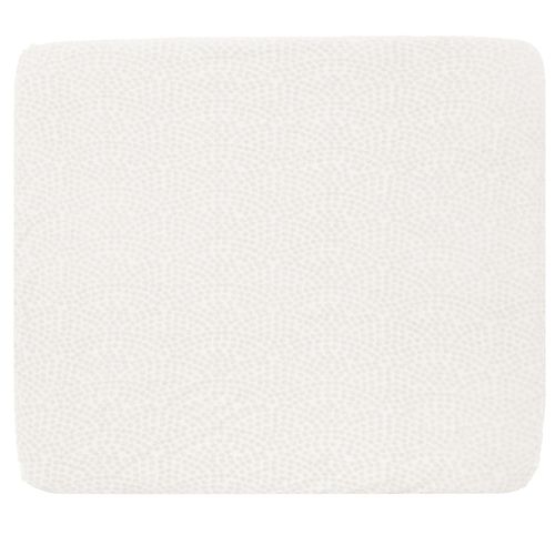 Housse De Matelas À Langer Élastique Roba - Seashells - En Coton Bio Doux Et Respirant - Écru - Motif Pois En Relief