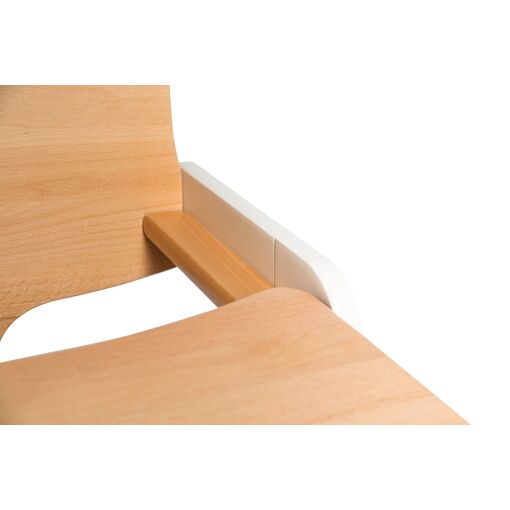 Chaise Haute �volutive En Bois Massif - Roba - Kid Up - Blan... - 9