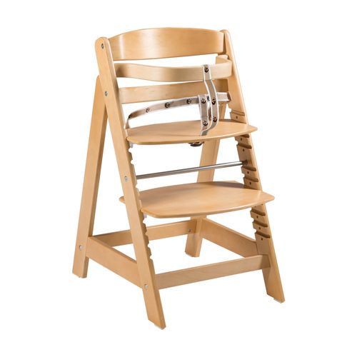 Chaise Haute Évolutive "Sit Up Click"  Fermeture À Clic Innovante  Naturel