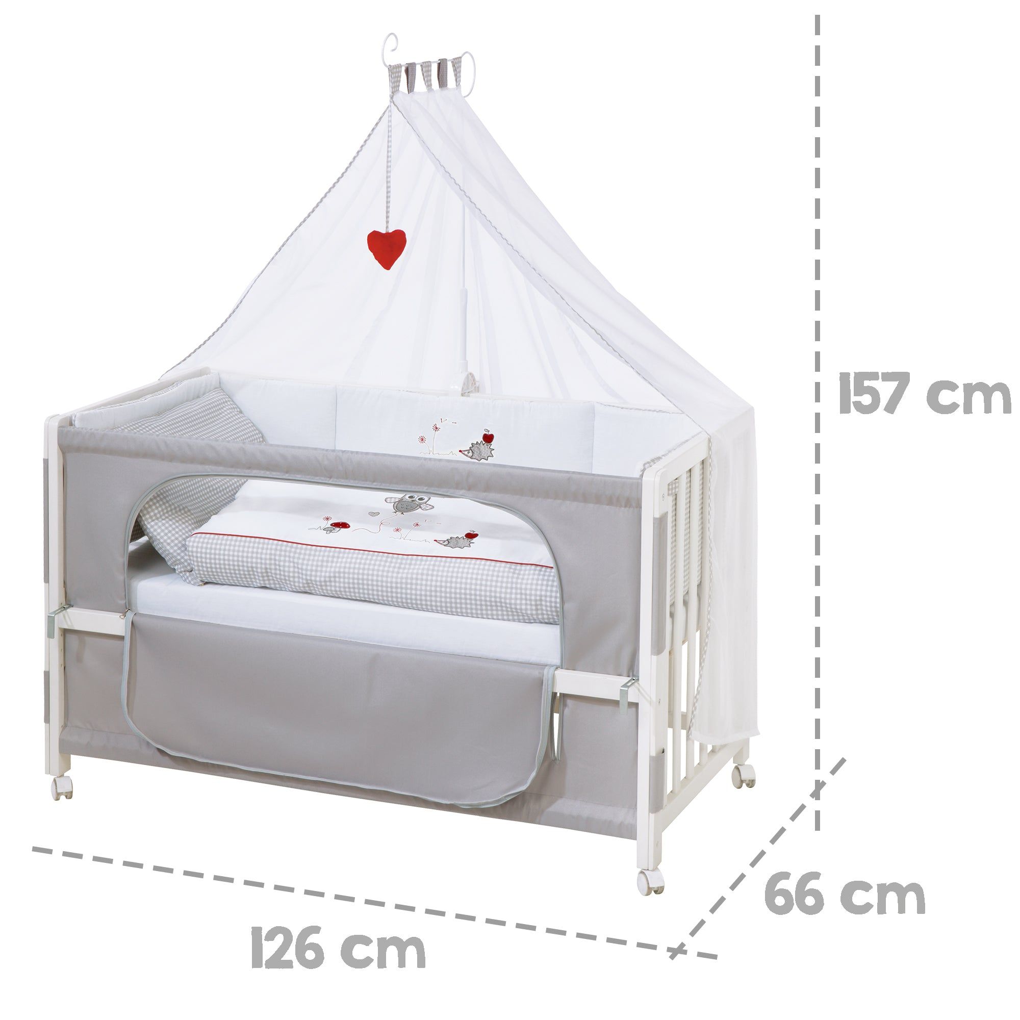Roba Room Bed Adam & Eule 60x120 Cm - 3