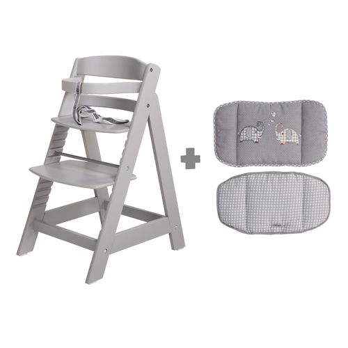 Chaise Haute Évolutive Roba Sit Up Iii Avec Réducteur De Siège - Taupe