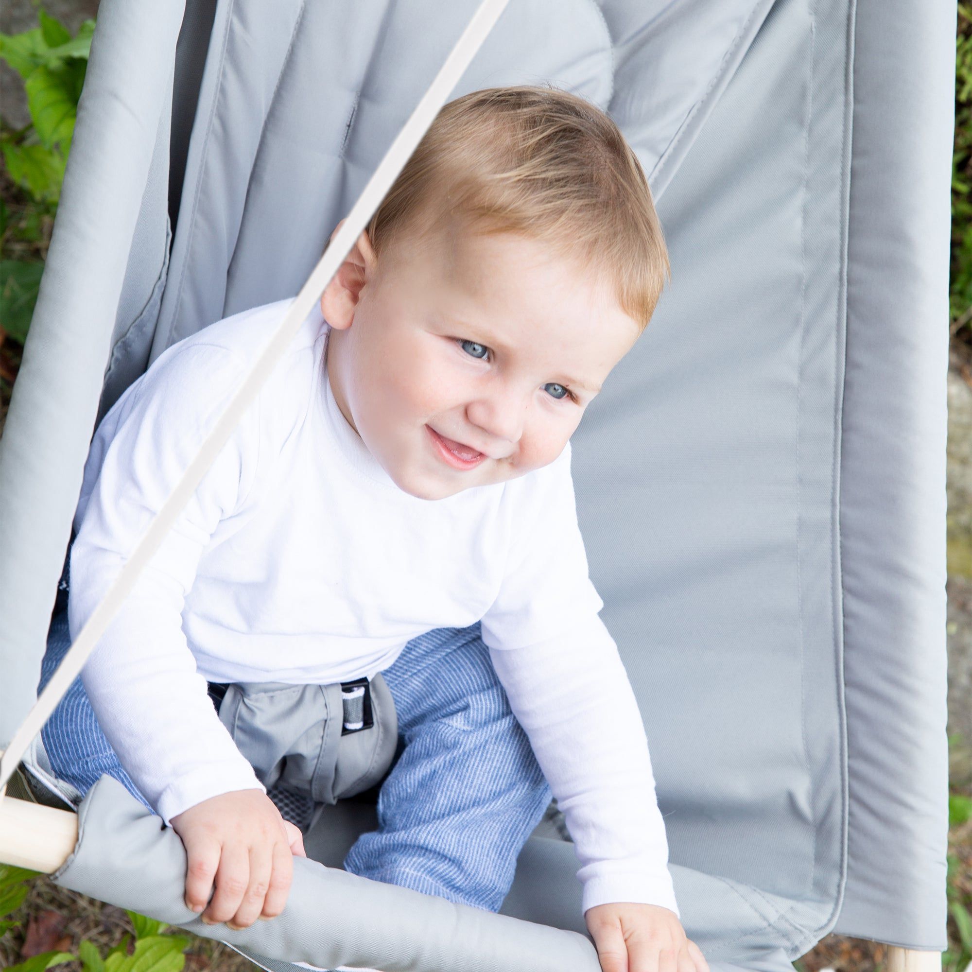 Balancelle B�b� 2 En 1 - Roba - Taupe - Hamac B�b� - Jusqu'�... - 5