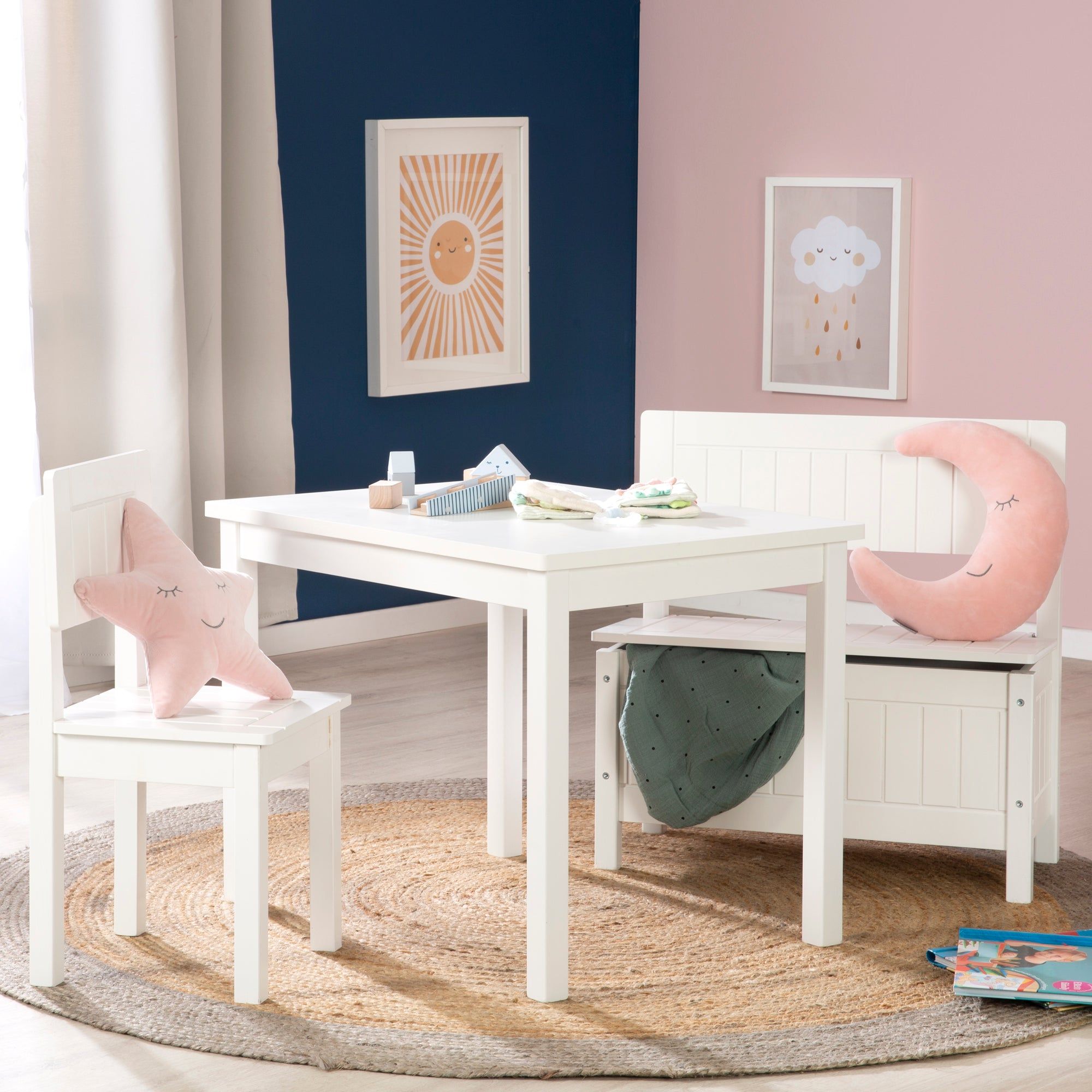 Chaise Enfant En Bois - Roba - 50875 - Hauteur D'assise 31 C... - 3