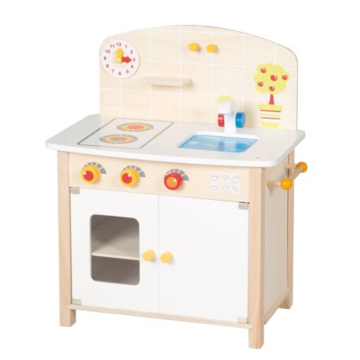 Cuisine Enfant En Bois Roba - Bambi - Naturel/Blanc - Access... - 2