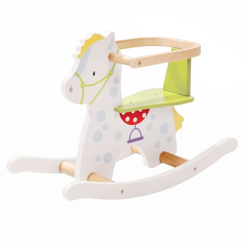 Cheval À Bascule En Bois Kleine Racker Roba - Multicolore - Supporte 25 Kg