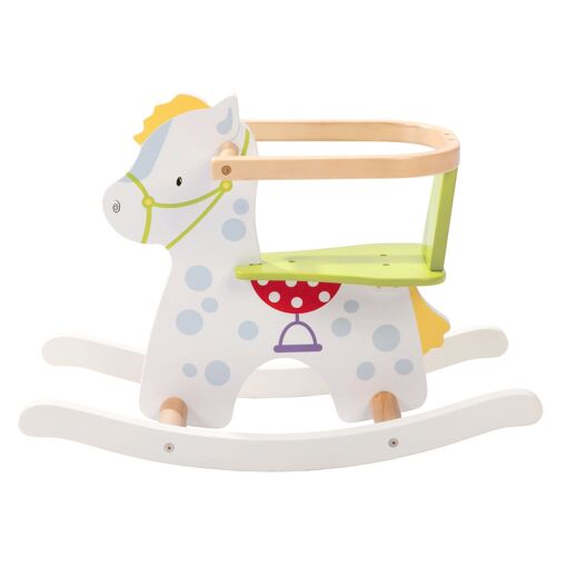 Cheval � Bascule En Bois Kleine Racker Roba - Multicolore - ... - 3