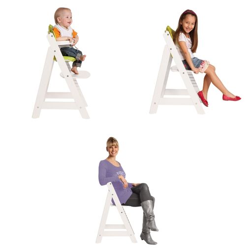 Chaise Haute �volutive Sit Up Iii En Bois - Roba - R�glable ... - 5