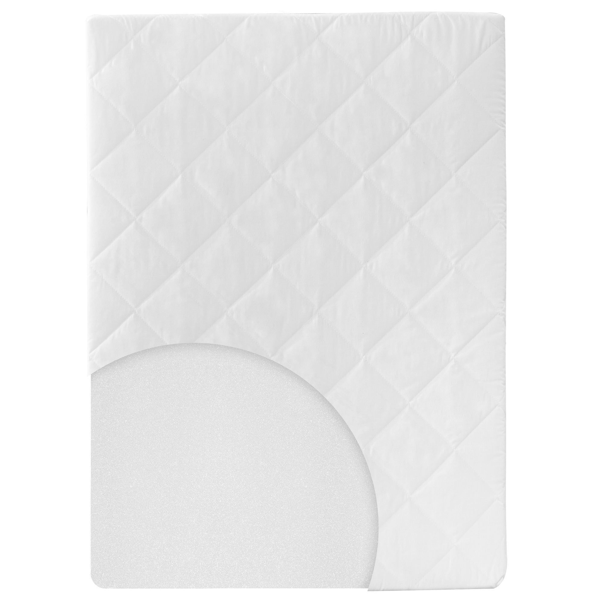 Roba Matelas De Parc B�b� 75 X 100 Cm - D�houssable - Blanc