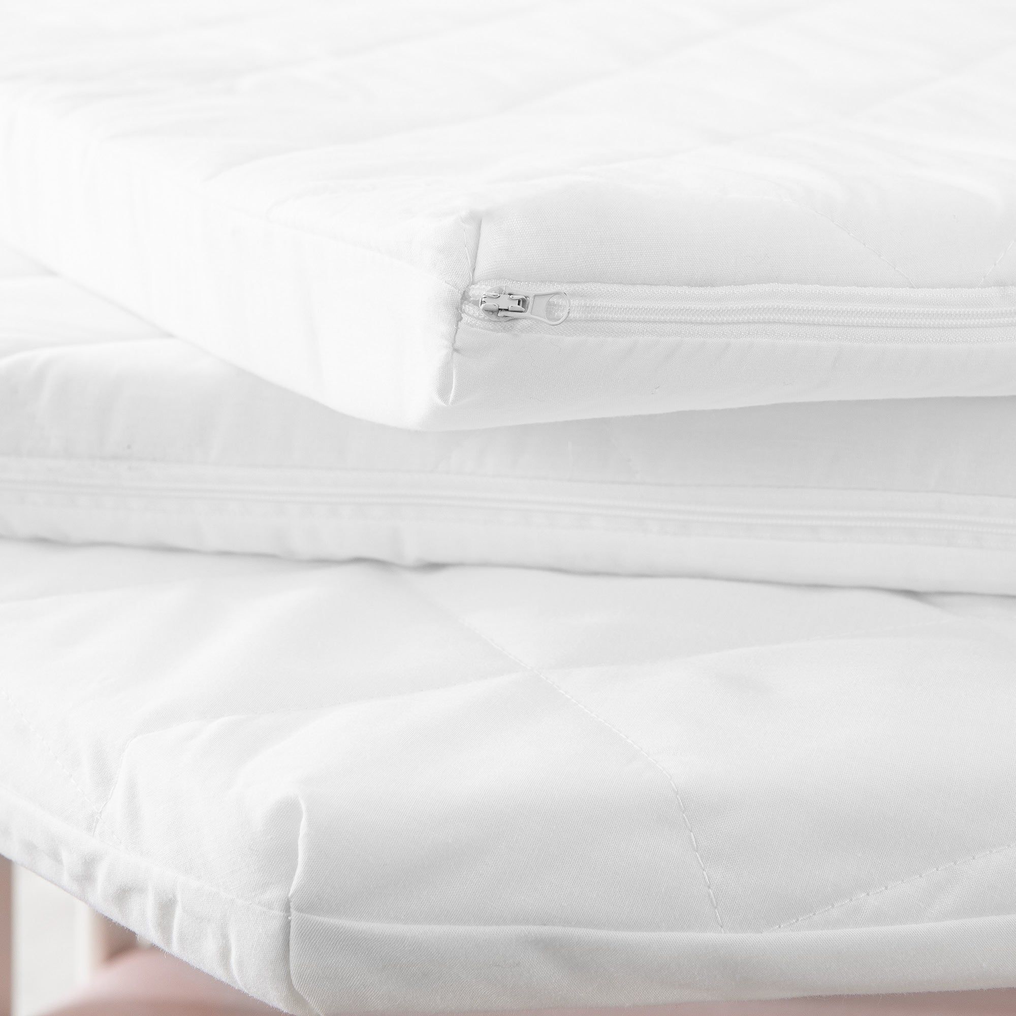 Roba Matelas De Parc B�b� 75 X 100 Cm - D�houssable - Blanc - 2