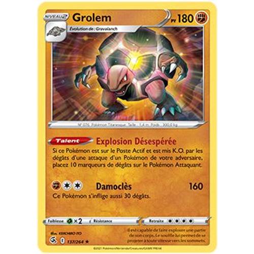 Grolem - 137/264 - Poing De Fusion