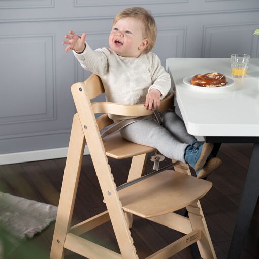 Chaise Haute Roba Sit Up Iii , Bois Nature (7562) - 4