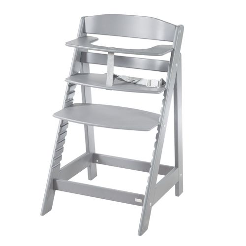 Roba Chaise Haute Évolutive Sit Up Flex - Utilisable Jusqu'à La Chaise D'adolescent - Bois Gris