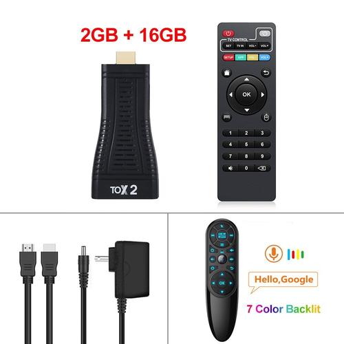 Ue Plug - 2G16G Q6 Pro - clé TV connectée Android 10, H313 Quad Core,4K, lecteur multimédia connecté avec Wifi 2.4/5 ghz, 100M/BT5.0, Dongle TV