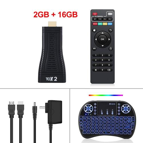 Ue Plug - Clé arrière 2G16G - clé TV connectée Android 10, H313 Quad Core,4K, lecteur multimédia connecté avec Wifi 2.4/5 ghz, 100M/BT5.0, Dongle TV