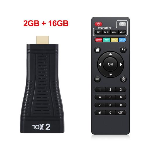 Ue Plug - 2G16G - clé TV connectée Android 10, H313 Quad Core,4K, lecteur multimédia connecté avec Wifi 2.4/5 ghz, 100M/BT5.0, Dongle TV