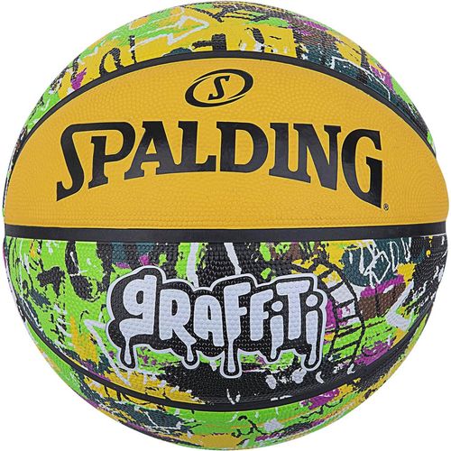 Spalding Graffiti Basketball Jaune Taille 7