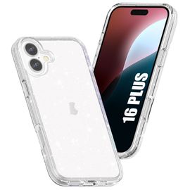 Coque Pour Iphone 16 Plus, Coque À Paillettes Antichoc Elégante - Transparent - E.F.Connection