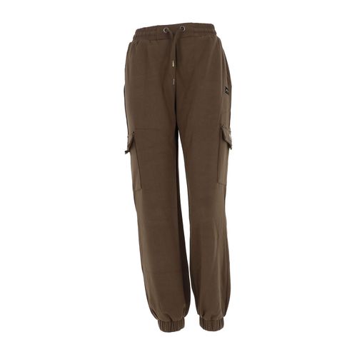 Pantalon De Survêtement Happy And So Camille Pant Relax Fit Cargo Kk Marron