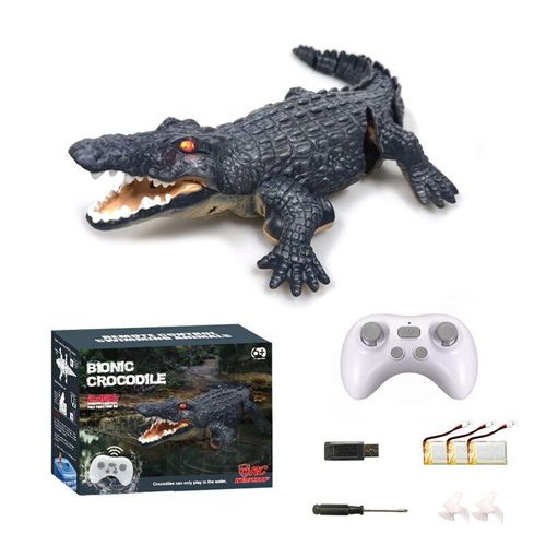 Robot Crocodile Sous-Marin 2.4ghz Pour Enfants, Modèle De Bateau Télécommandé, Jouets Pour Enfants, Meilleur Cadeau D'anniversaire Qx2d