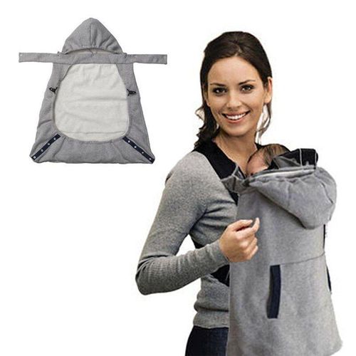 Porte-Bébé Chaud, Écharpe Coupe-Vent, Sac À Dos, Couverture, Cape, Couverture D'hiver, Qx2d
