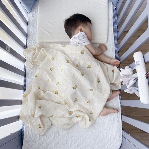 Couverture Pour Bébé, Serviette De Bain D'emmaillotage, Literie Pour Nouveau-Né, Doux, Biologique, Sac De Couchage En Gaze