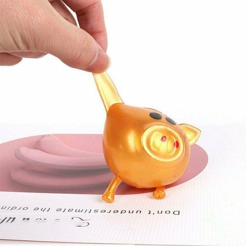 Cochon Jello Décoratif Anti-Stress 1 Pièce, Jouet Anti-Stress Pour Enfant, Évents, Jeu De Compression