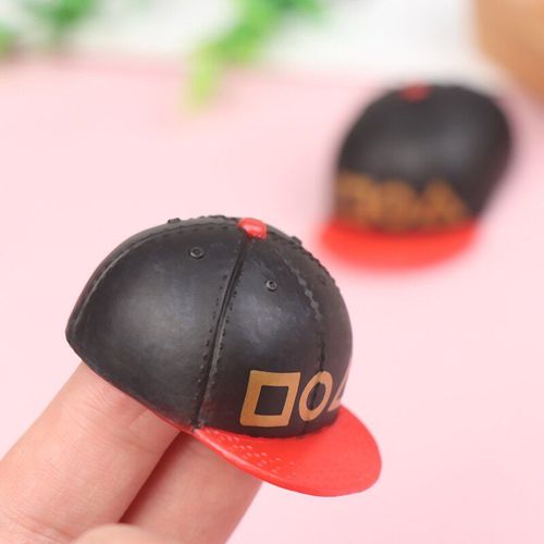 Mini Casquette De Baseball Pour Maison De Poupée, Chapeau Miniature, Casquette À Visière, Couvre-Chef De Poupée, Décoration, 1 Pièce