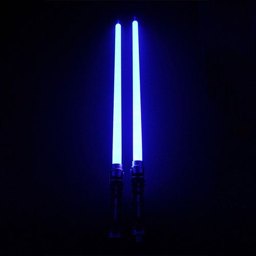 Sabre Laser Pour Enfants, Jouets Lumineux, Lumière, Induction, Couleur Changeante, Télescopique, Deux En Un, Led, Épée Flash