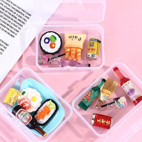 Mini Bouteille De Boisson, Échelle 1:12, 5 Pièces, Assiette À Dessert, Jouet De Cuisine