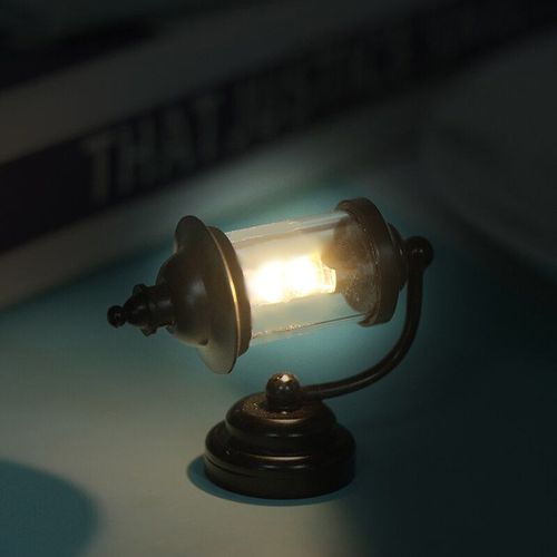 Mini Applique Murale Led 1:12 Pour Maison De Poupée, Lampe De Table, Jouet Décoratif D'extérieur, 1 Pièce