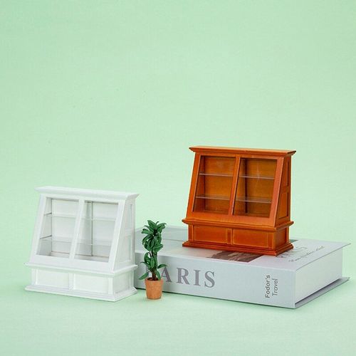 Maison De Poupée, Meubles De Magasin, Armoire À Gâteaux, Étagère De Supermarché, Bjd, Mini Jouets, 1/12