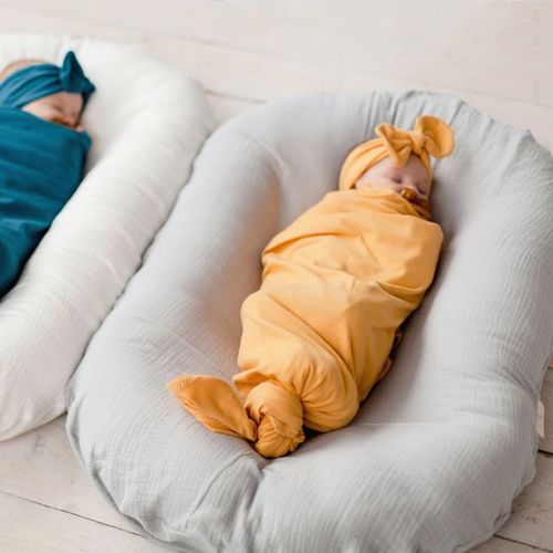 Housse De Matelas À Langer Pour Bébé, Protection Pour Table De Bébé, Berceau, Drap De Couleur Unie