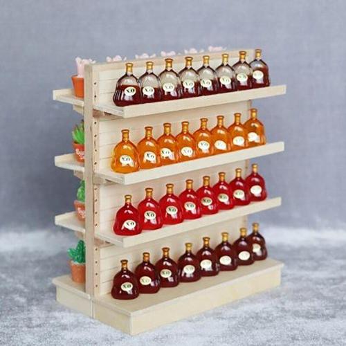 Bouteille de boissons miniature à l'échelle 1:12 pour maison de poupée pour