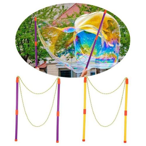 Jouets Pour Enfants, Bulles De Savon Intéressant, Populaire, Activité De Plein Air, Grand Bâton À Bulles Géant Pliable