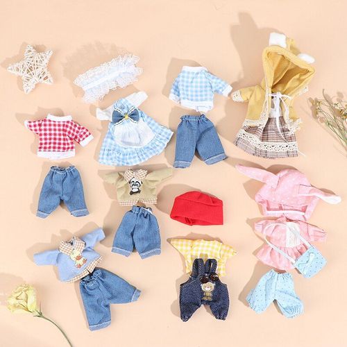 Vêtements Pour Mini Maison De Poupée 1:8, Jupe, Costume Pour Enfants, Bricolage, Robe De Poupée, Cadeau Pour Filles