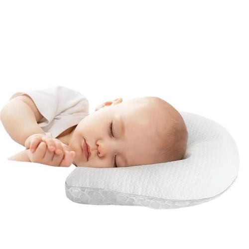 Oreiller Doux Et Hygroscopique Pour Bébé, Pour Nouveau-Né, Anti-Biais, Correction De La Forme De La Tête, Respirant Et Doux Pour La Peau