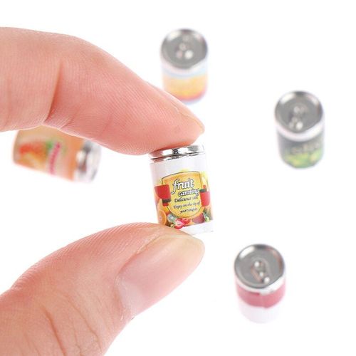 Boîte De Fruits Pour Maison De Poupée, Jouet Miniature, Accessoires, Cadeau Pour Enfants, Jouet De Simulation, 5 Pièces/Ensemble 1.4x0.9cm