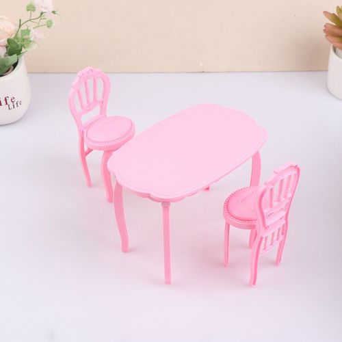 Ensemble D'accessoires Pour Poupées, À La Mode, Placard Moderne, Table, Réfrigérateur, Armoire Pour Meubles, Jouets De Maison, Cadeau Pour Fille, 1 Ensemble