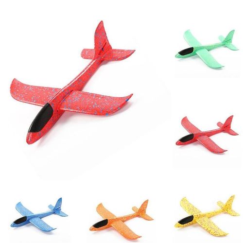 Avion Volant De 48cm Bricolage-Même, Jouets Pour Enfants, Modèle D'avion En Mousse, Remplissage De Fête En Plein Air