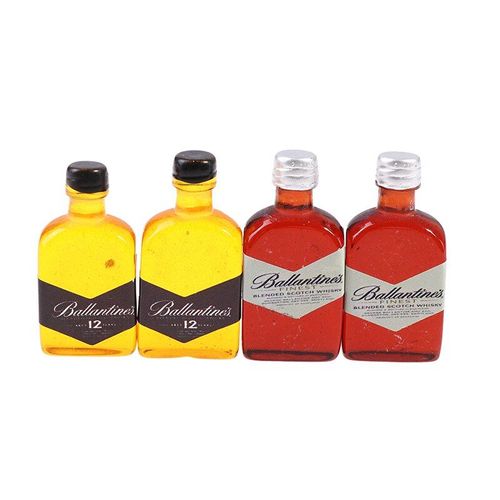 Accessoires Miniatures Pour Maison De Poupée 1/12, 1 Pièce, Mini Bouteille De Whisky En Résine, Simulation De Verre De Vin, Modèle De Gobelet, Jouets Pour Décoration De Maison De Poupée