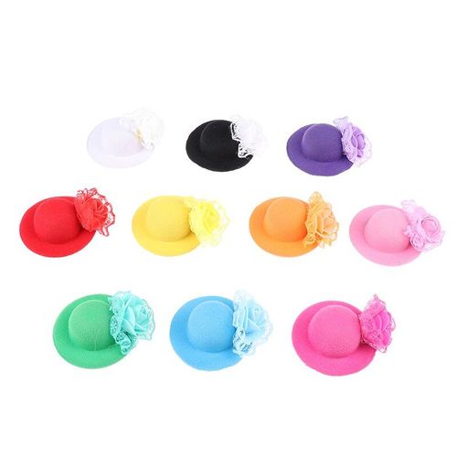 Chapeaux De Poupée Pour Fille, Accessoires De Poupées, 9 Coloris, Nouveaux Jouets Pour Les Petites Filles, Joli Cadeau D'anniversaire, 1 Pièce,
